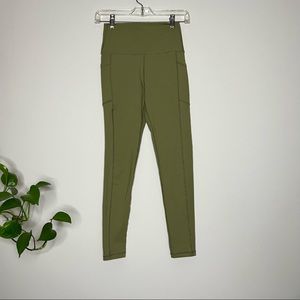 Buffbunny Collection RARE Olive Luna Leggings Size XS